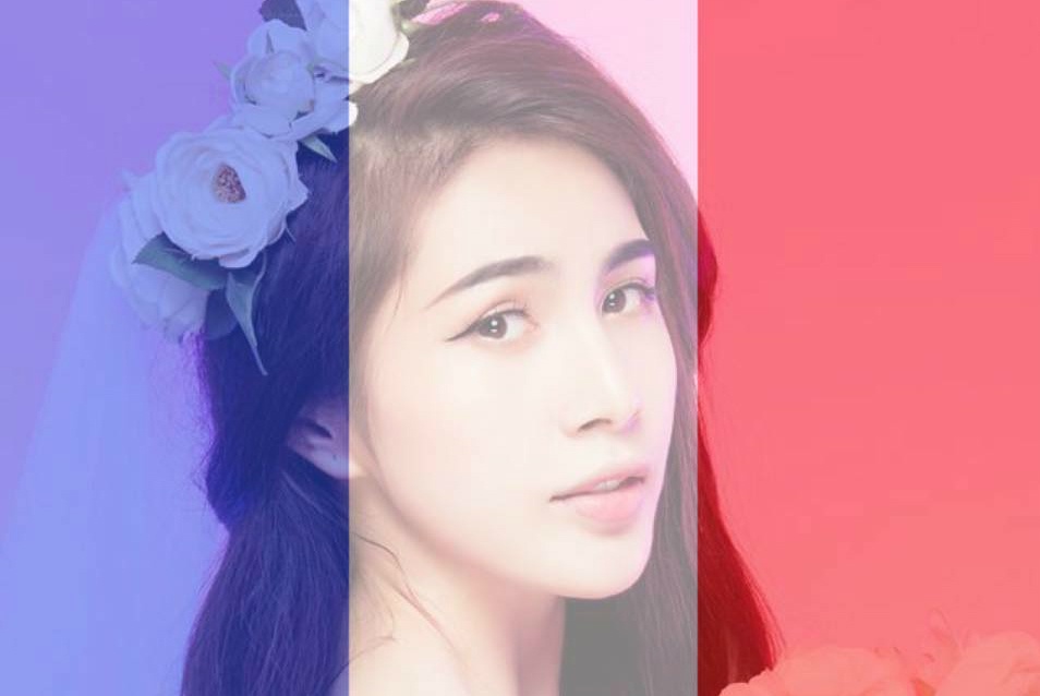 Sao Viet dong loat doi avatar cau nguyen cho Paris hinh anh