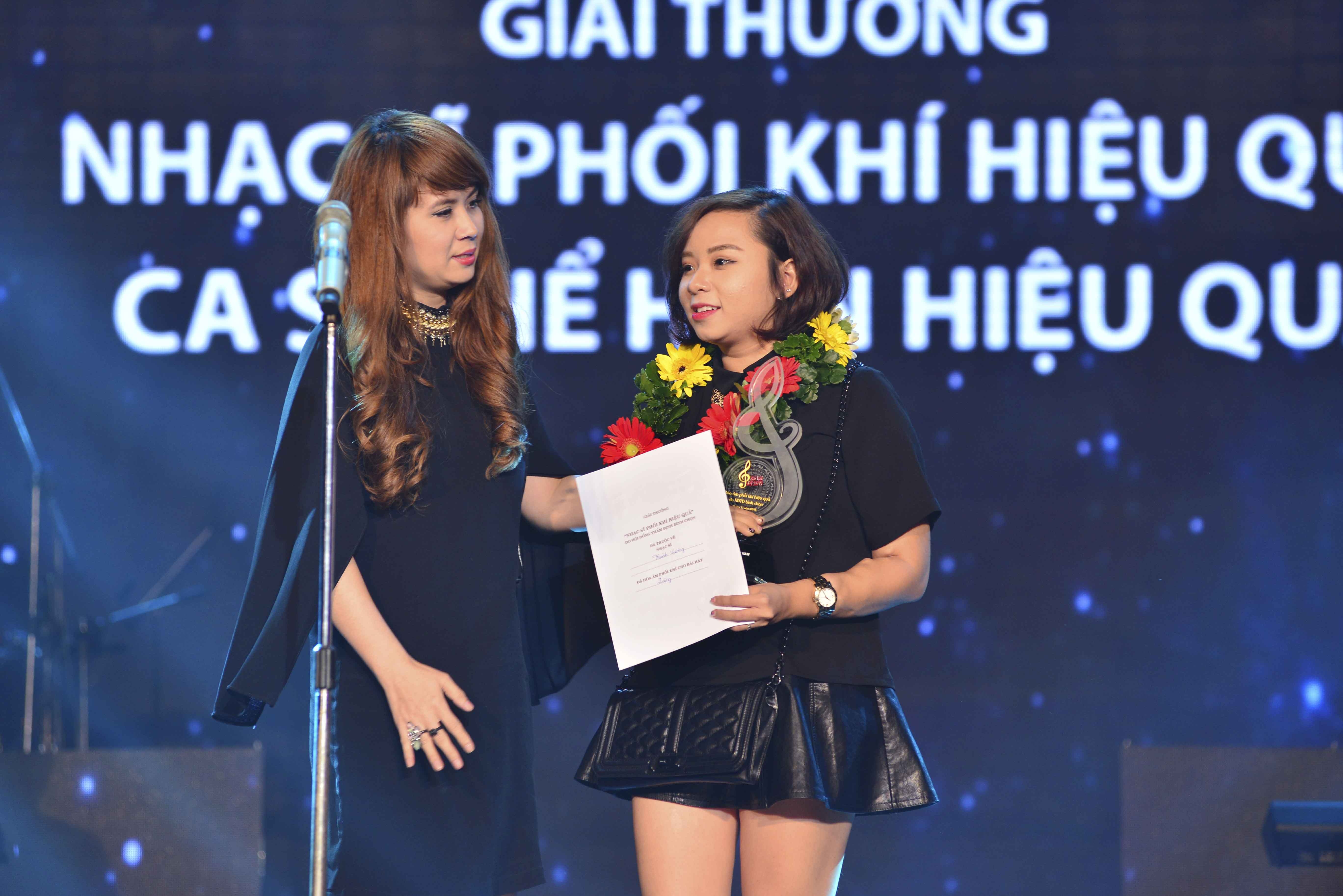 Giải Nhạc sĩ hòa âm phối khí hiệu quả nhất thuộc về tác giả Thành Vương qua ca khúc Lặng. 