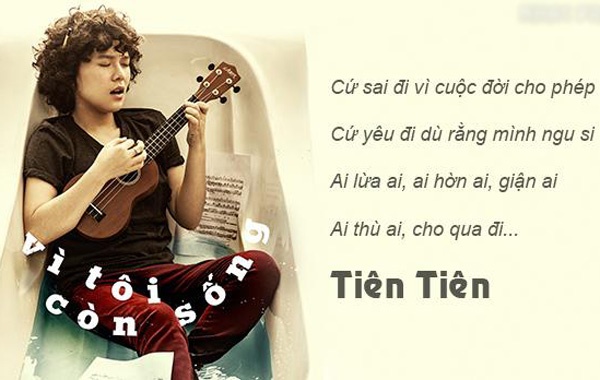 'Vi toi con song' cua Tien Tien oanh tac tren BXH Zing hinh anh
