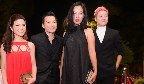 Nghe si Viet hao huc voi khong khi Lien hoan phim Quoc gia hinh anh