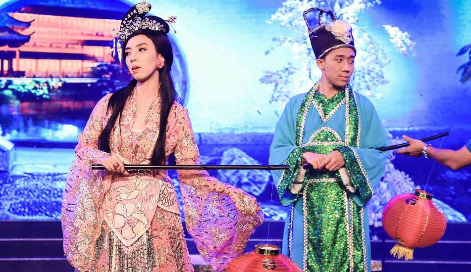 Thu Trang to Tran Thanh lap lo gioi tinh hinh anh