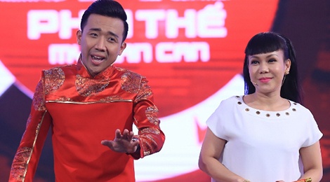 Tran Thanh lien tuc bi ho khi dan cung Viet Huong hinh anh