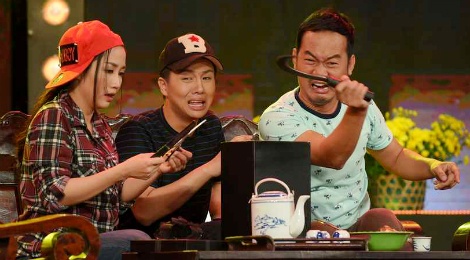 Oc Thanh Van an trom nha Chi Tai trong tieu pham hai hinh anh