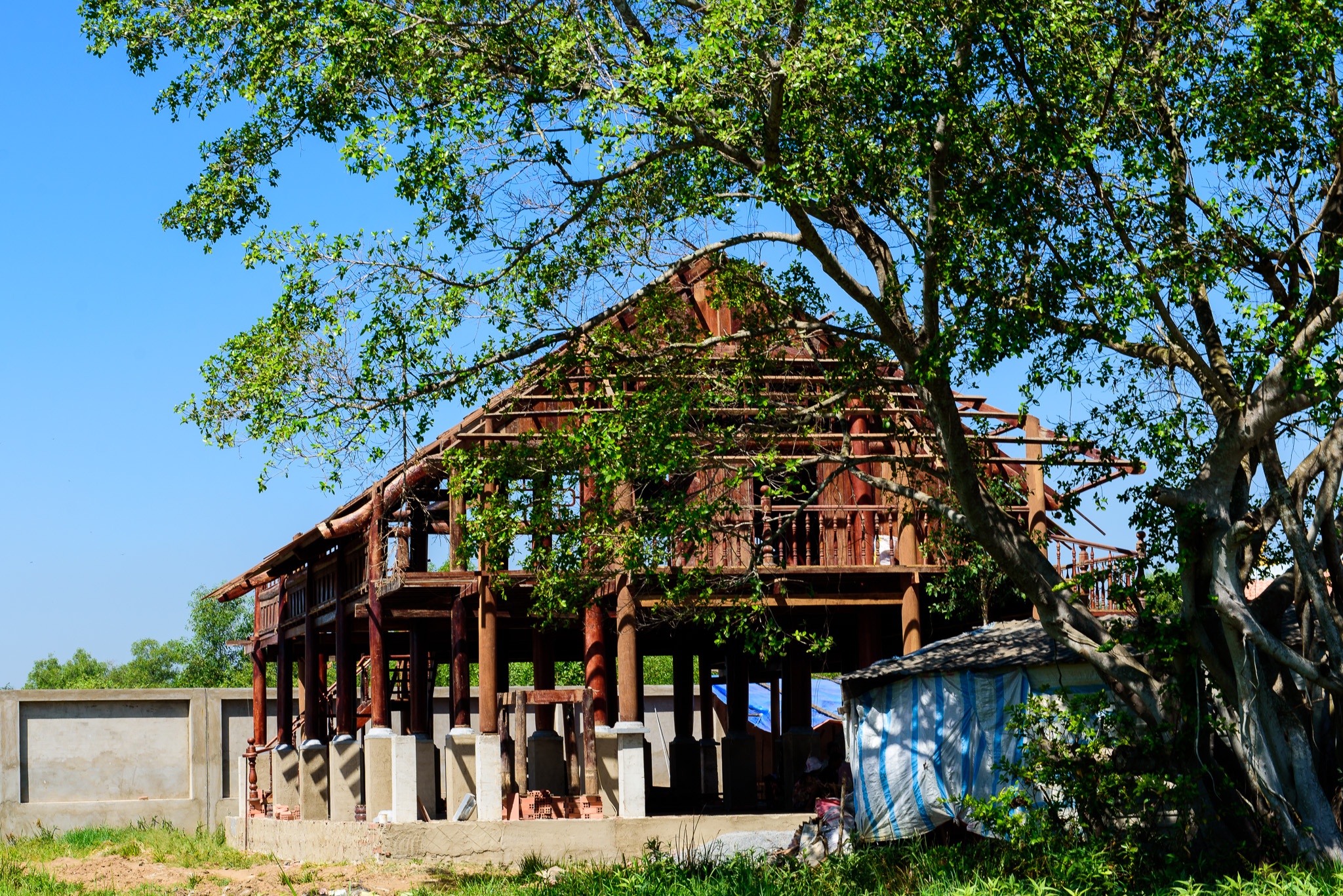 công trình xây đền thờ Tổ của Hoài Linh ảnh 2 cong trinh xay den tho To cua Hoai Linh anh 2