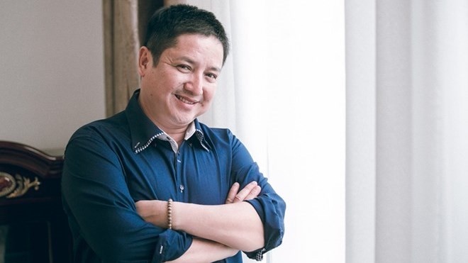 NSUT Chi Trung thay Minh Beo lam MC Luc lac vang hinh anh