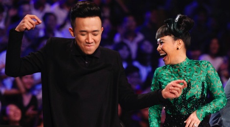 Viet Huong - Tran Thanh bi thu hut boi ao thuat gia tre hinh anh