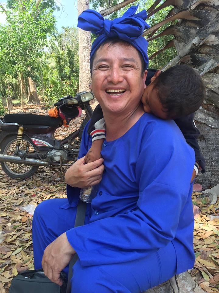 Chi Trung thay Minh Beo lam MC anh 1