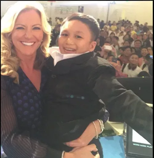 Bà trùm nội y Michelle Mone ảnh 1 Ba trum noi y Michelle Mone anh 1