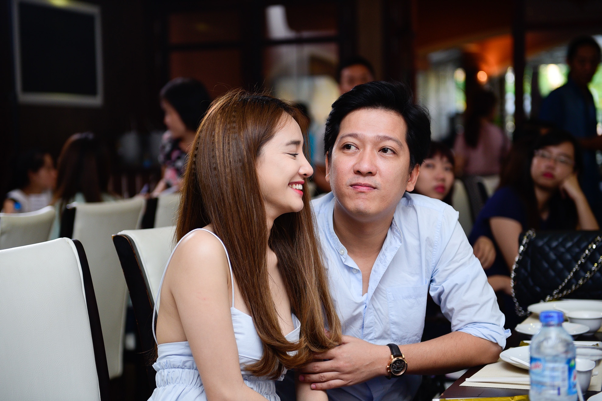 Trường Giang thân mật Nhã Phương ảnh 4 Truong Giang than mat Nha Phuong anh 4