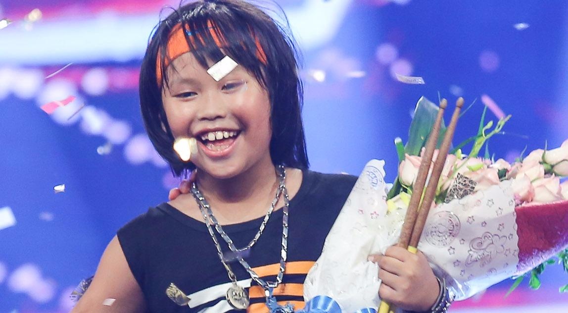 Than dong danh trong 9 tuoi dang quang Vietnam's Got Talent hinh anh