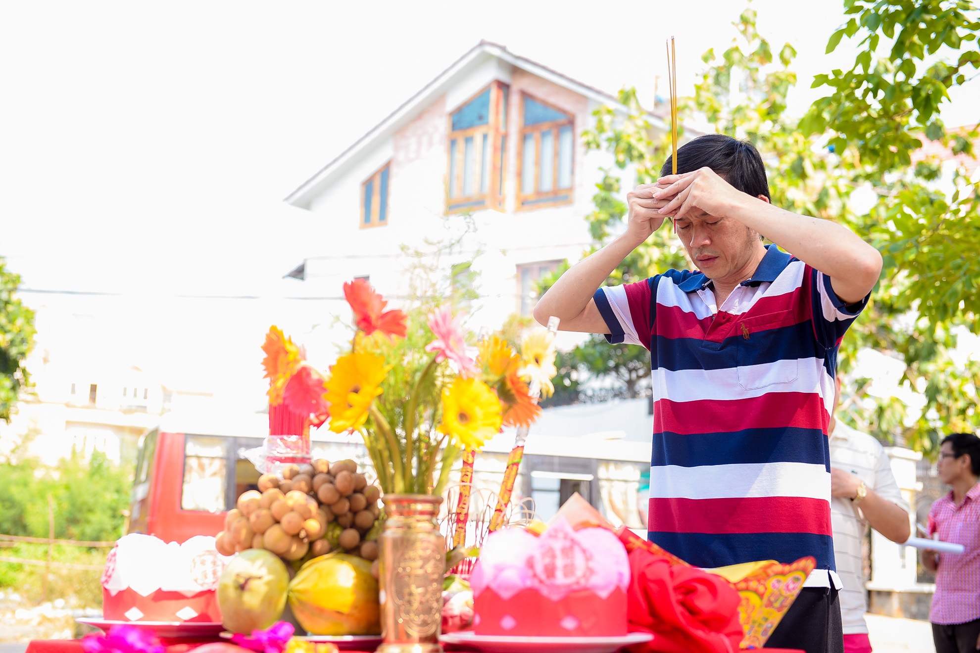 Hoài Linh khai máy phim Tết ảnh 3 Hoai Linh khai may phim Tet anh 3