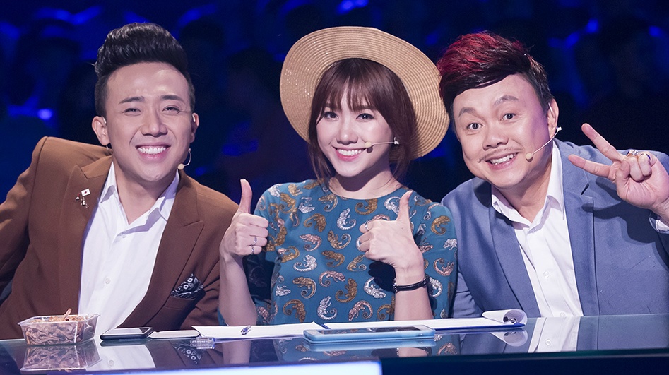 Tran Than - Hari Won nhan xet thi sinh hinh anh