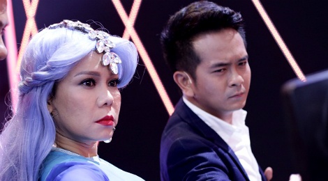 Tran Thanh thang ap dao Viet Huong o show Song dau hinh anh