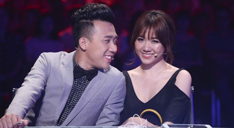 Tran Thanh ngo loi yeu Hari Won tren ghe nong hinh anh