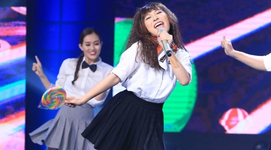 Tran Thanh khong dam an keo cua ban sao Hari Won hinh anh