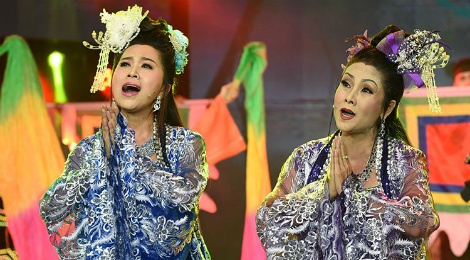 Chau ruot nghe si cai luong Vu Linh bi loai khoi cuoc thi hinh anh