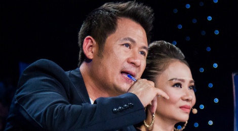 Bang Kieu che thi sinh Vietnam Idol hat tieng Anh ngo nghe hinh anh