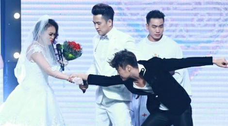 Vo Minh Lam xo nga co dau, cuop chu re o game show hinh anh