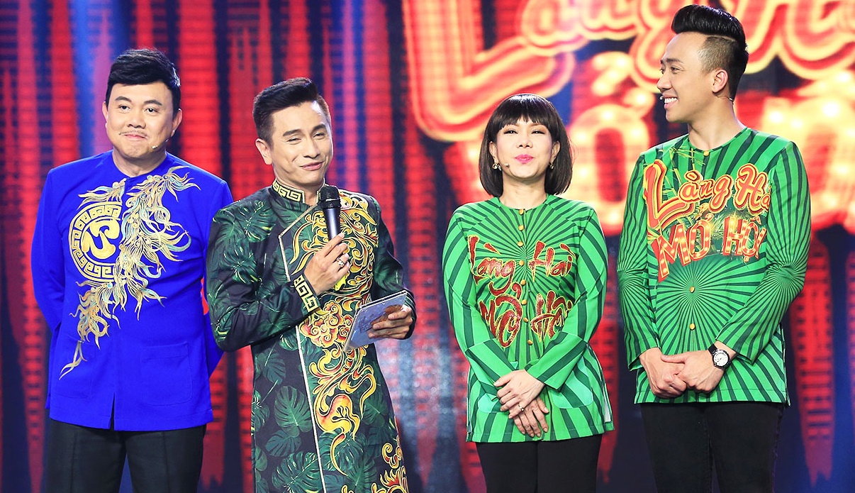 Viet Huong - Tran Thanh tap hat hinh anh