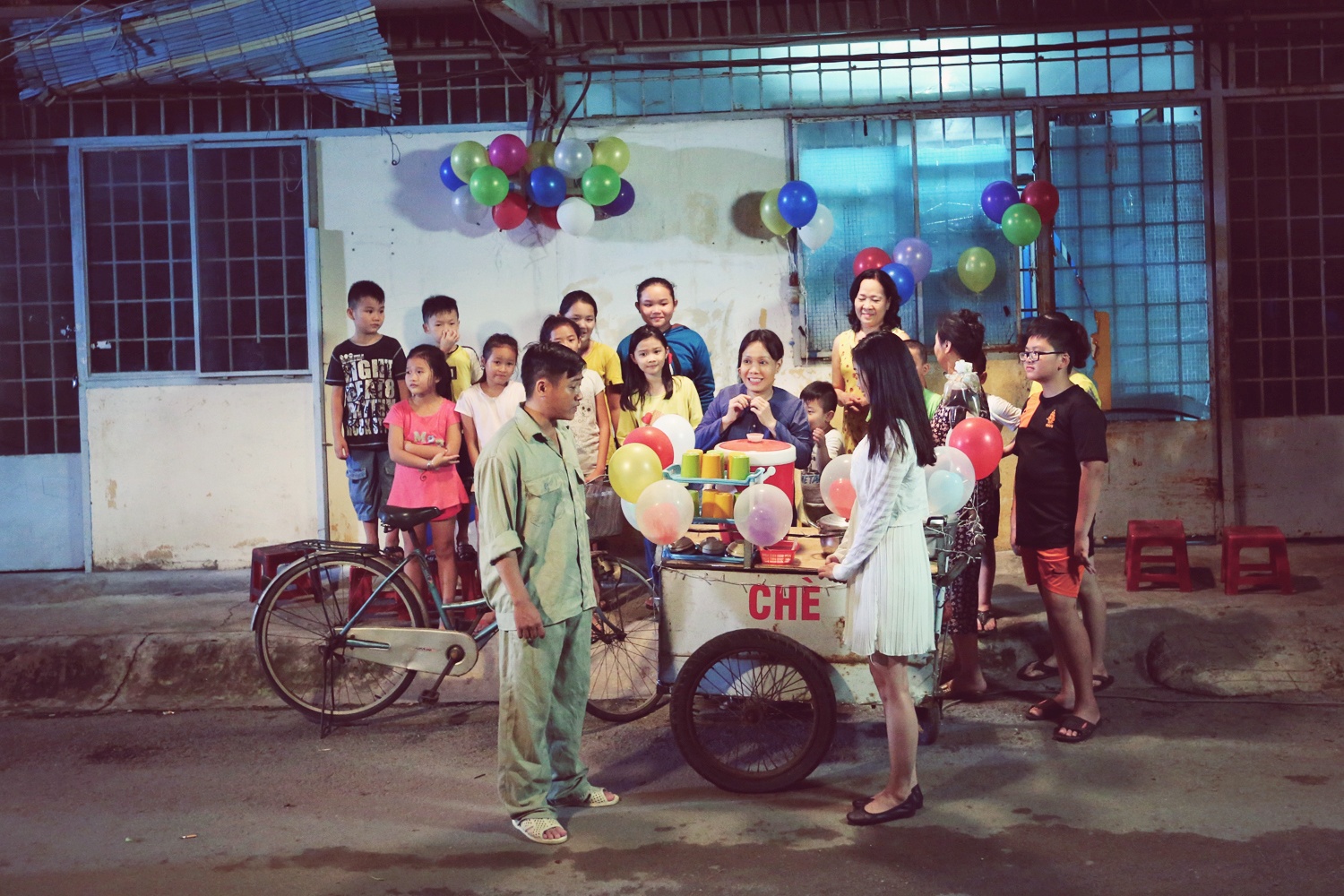 Viet Huong lam phim ngan Me anh 7