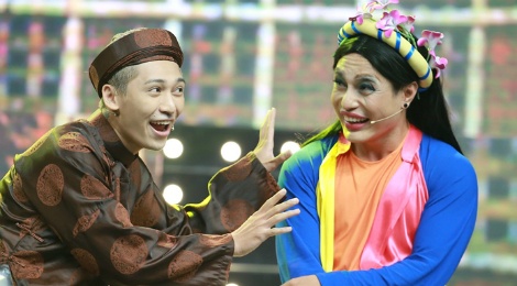 Phuong Thanh thach dau Nguyen Hung, Tronie Ngo hat cai luong hinh anh