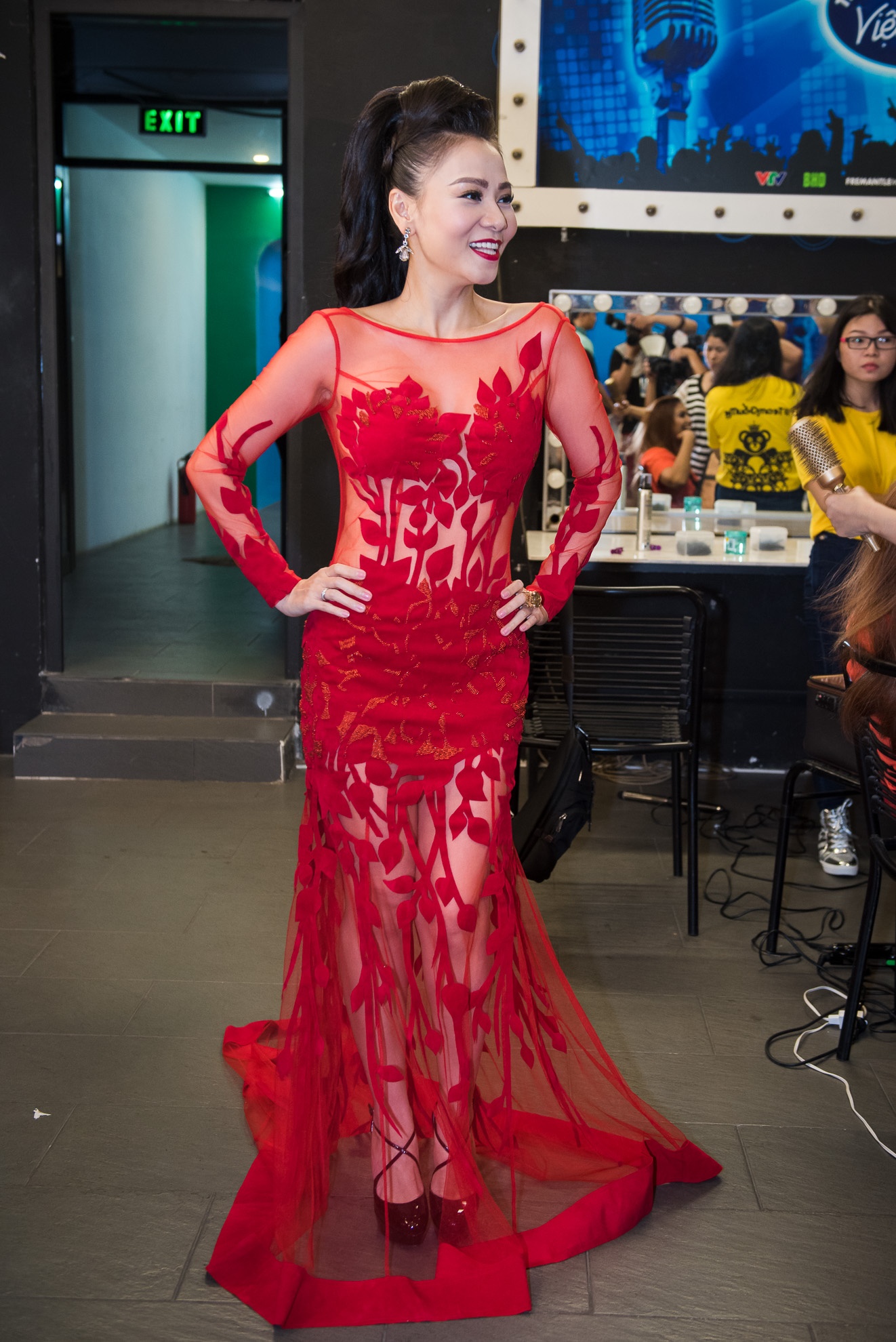 hậu trường Vietnam Idol Gala 7 ảnh 2 hau truong Vietnam Idol Gala 7 anh 2