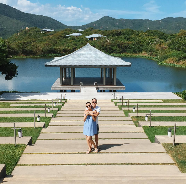 Vợ chồng Tăng Thanh Hà đi du lịch ảnh 1 Vo chong Tang Thanh Ha di du lich anh 1