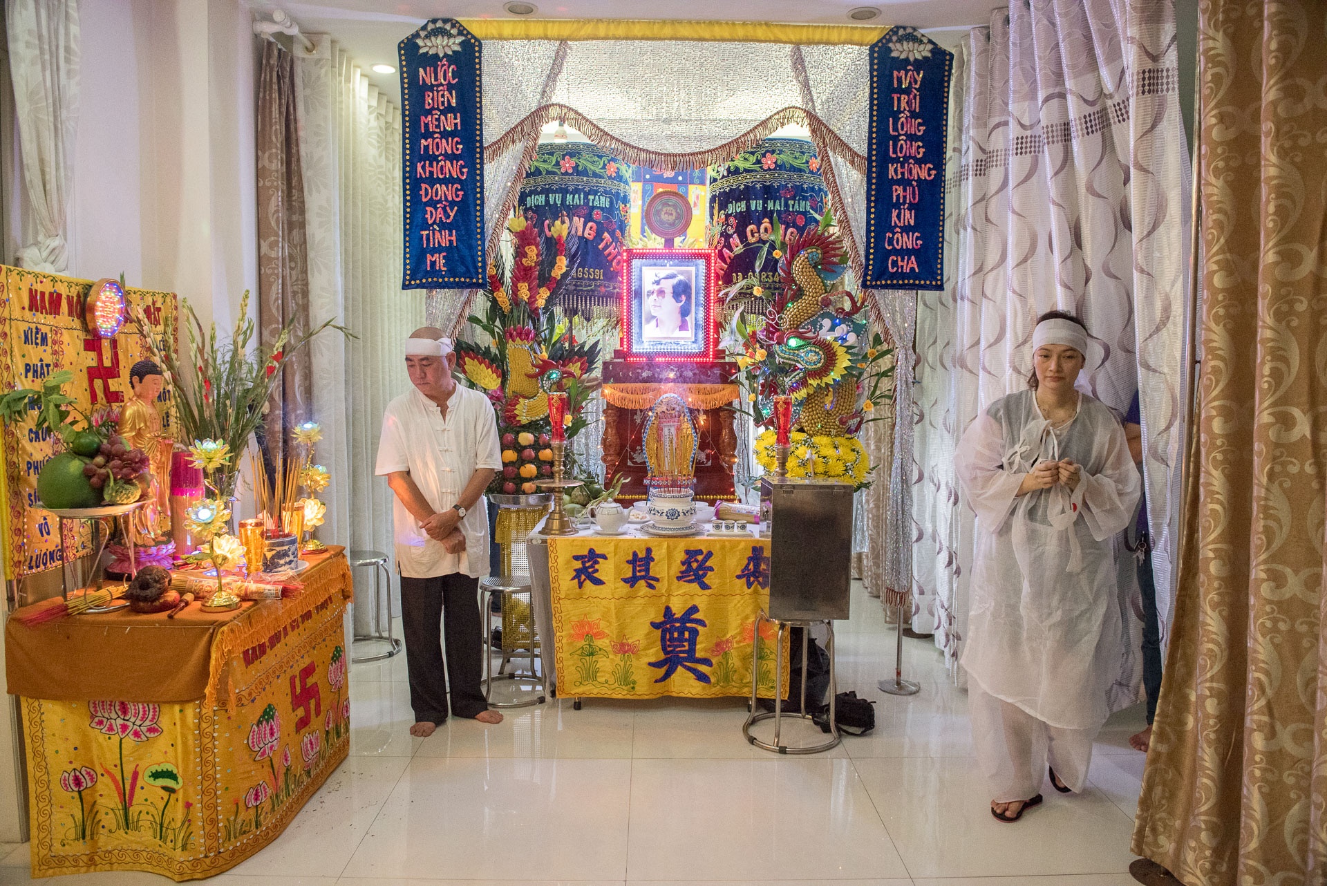 Đám tang NSND Thanh Tòng ảnh 1 Dam tang NSND Thanh Tong anh 1