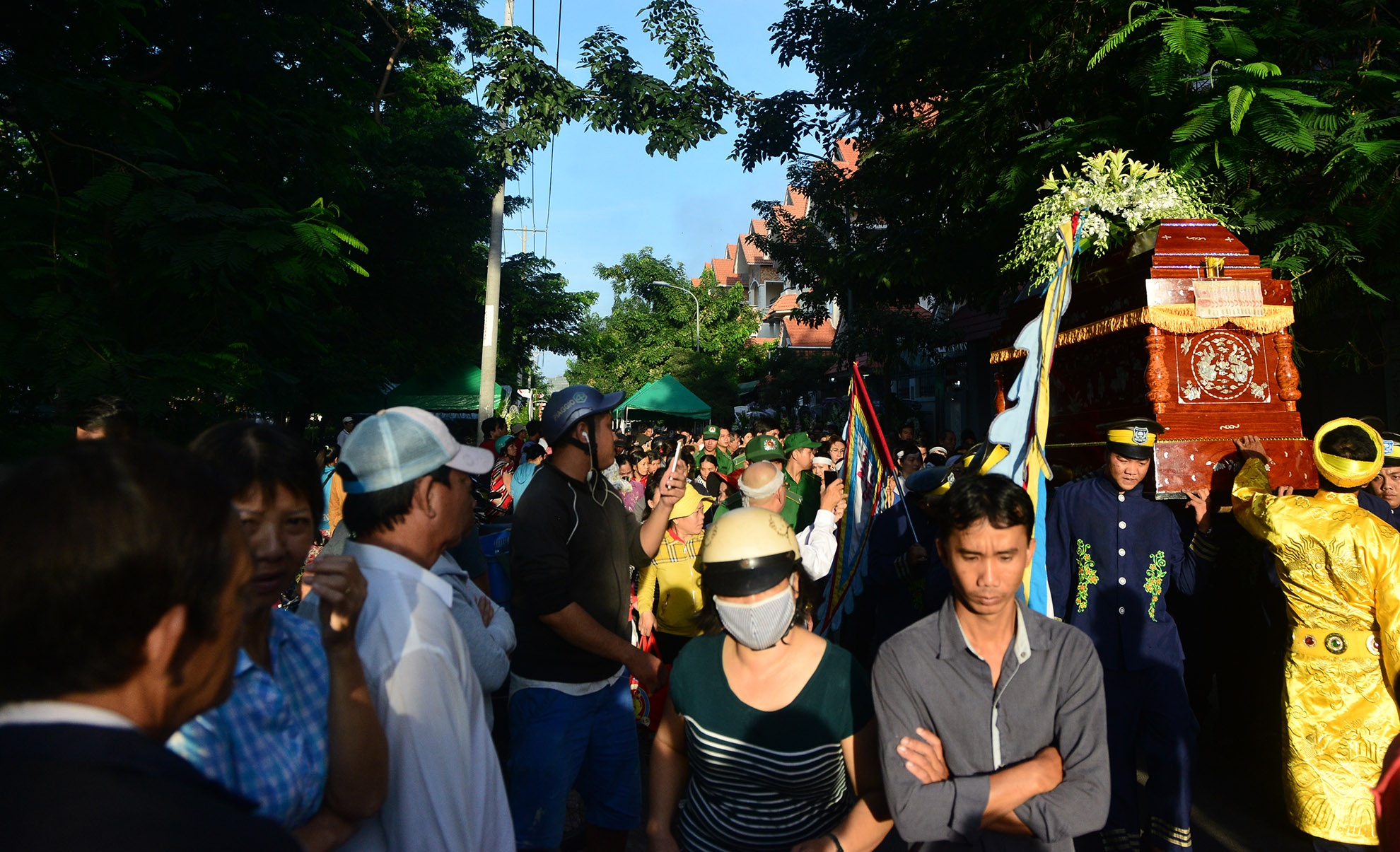 Dam tang NSND Thanh Tong anh 2