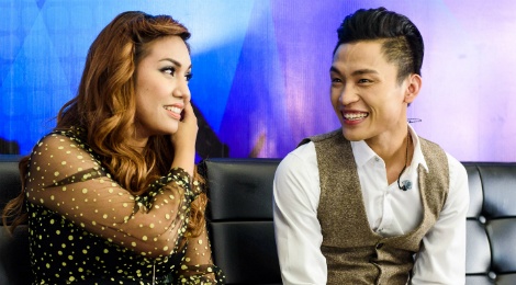 Co gai Philippines dang bi lep ve truoc hot boy Vietnam Idol hinh anh