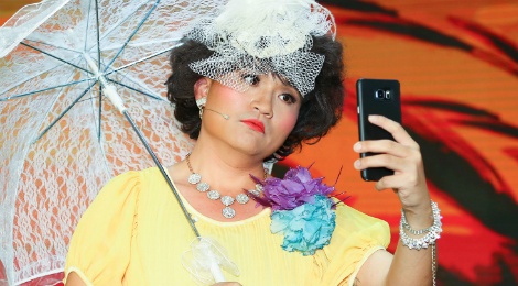 Dai Nghia lam 'co Tham' loe loet tren truyen hinh hinh anh