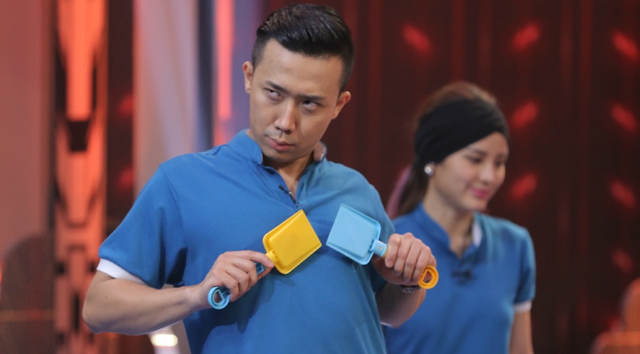 Chi Tai bi Tran Thanh - Truong Giang an hiep hinh anh