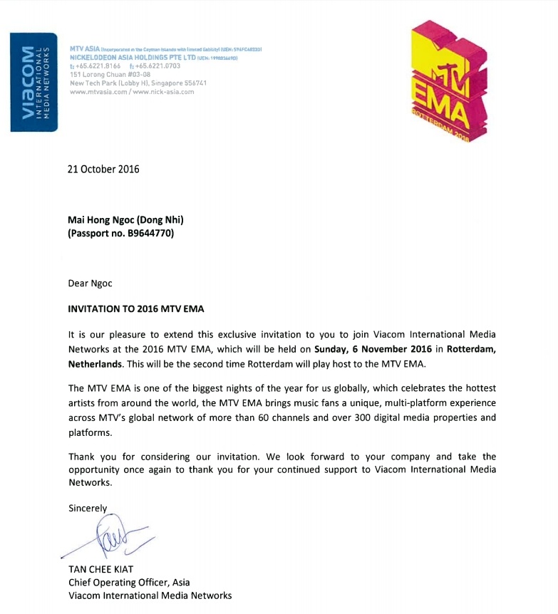 Le trao giai EMA 2016 anh 1