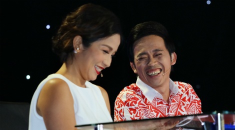 Hoai Linh che My Linh 'nguoi thi dep ma hat lai qua xau' hinh anh