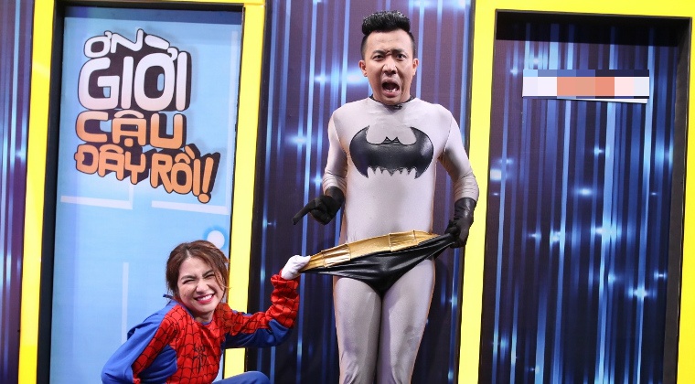 Tran Thanh nguong chin mat vi Hoa Minzy hinh anh