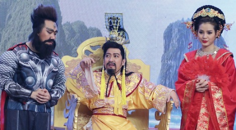 Truong Giang lan dau hoa Ngoc Hoang tren truyen hinh hinh anh