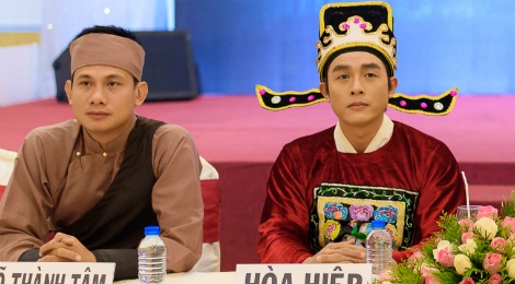 Hoa Hiep va Thanh Truc lan dau dong phim co trang pha an hinh anh