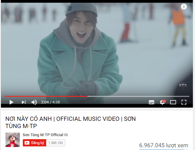 MV Nơi này có anh của Sơn Tùng ảnh 1 MV Noi nay co anh cua Son Tung anh 1