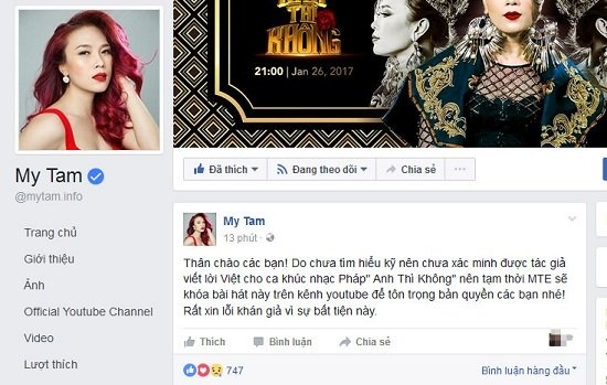 Mỹ Tâm bị tố vi phạm tác quyền ảnh 2 My Tam bi to vi pham tac quyen anh 2