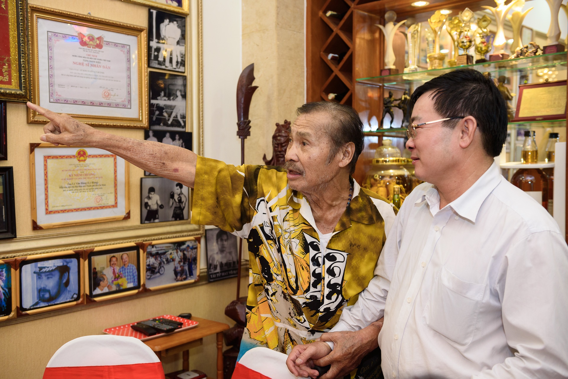 Tiệc mừng thọ NSND Lý Huỳnh ảnh 7 Tiec mung tho NSND Ly Huynh anh 7