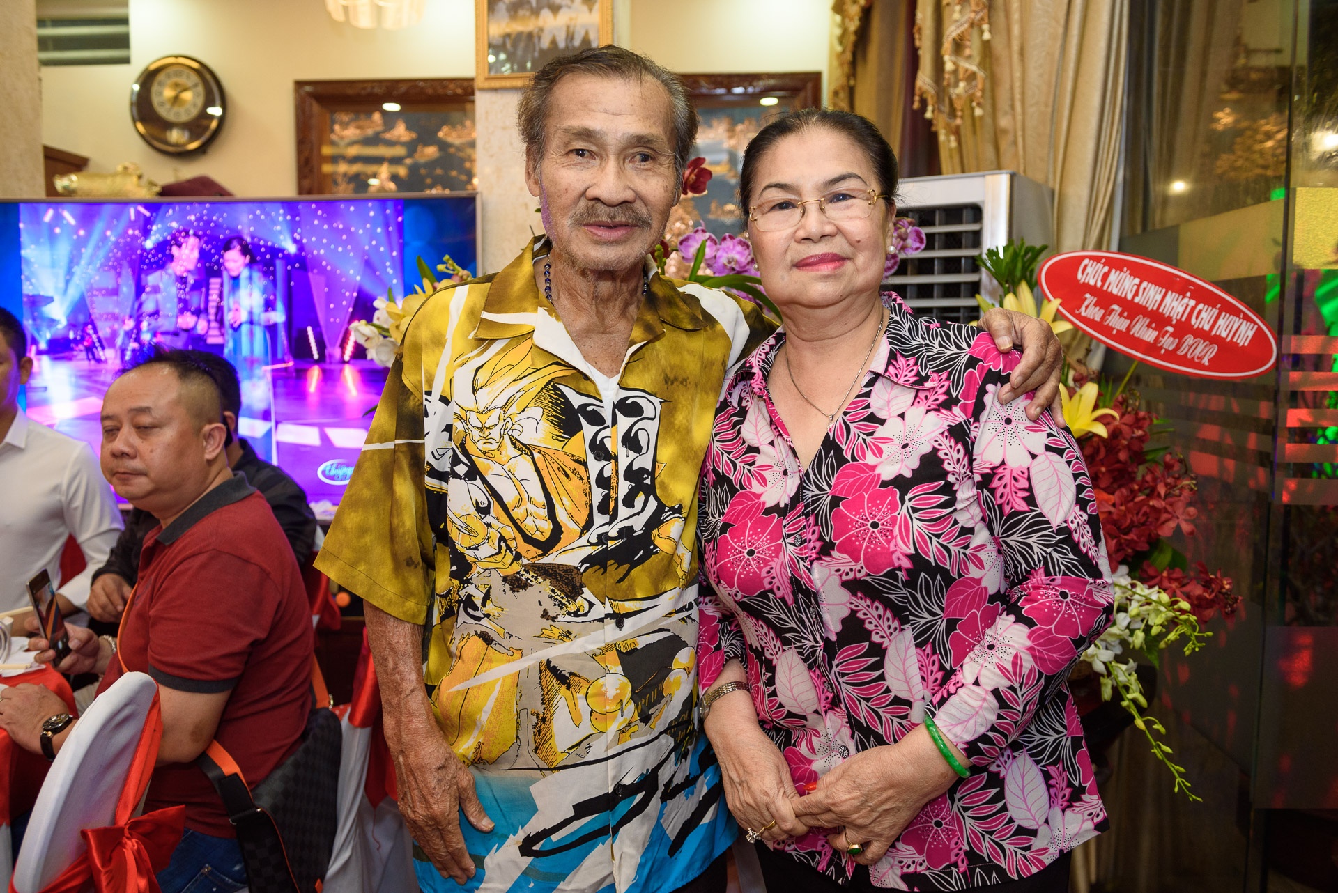 Tiệc mừng thọ NSND Lý Huỳnh ảnh 2 Tiec mung tho NSND Ly Huynh anh 2