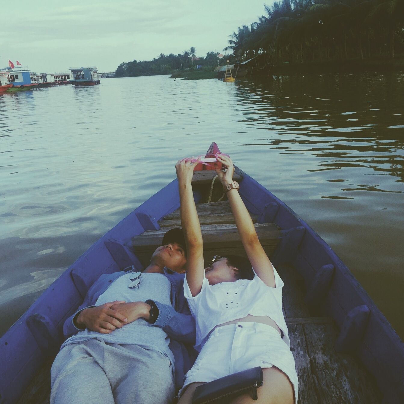 Thai Trinh va Quang Dang du lich Hoi An anh 3