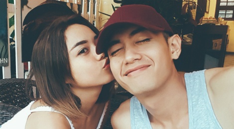 Anh ngot ngao cua Thai Trinh - Quang Dang o Hoi An hinh anh