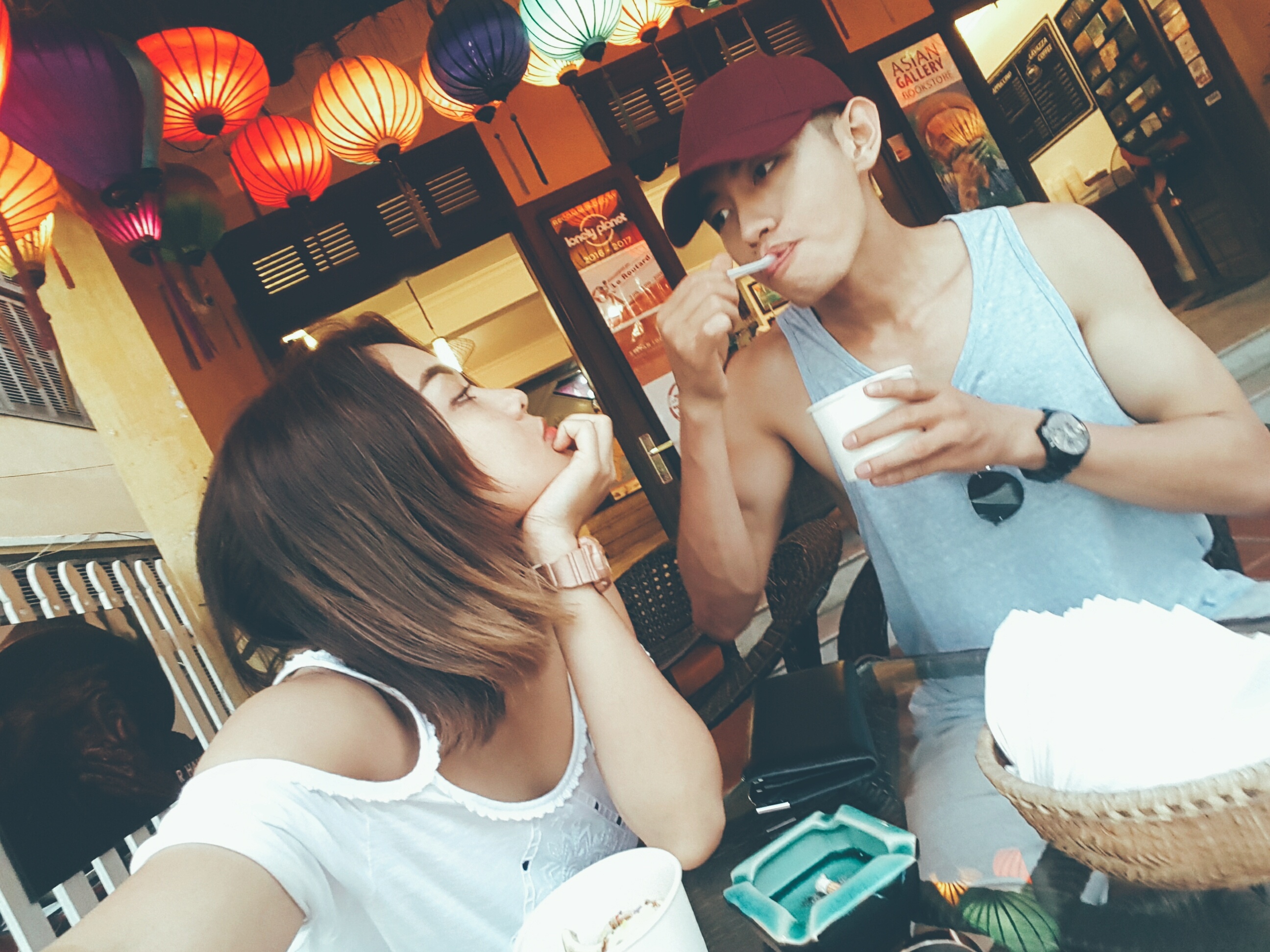 Thai Trinh va Quang Dang du lich Hoi An anh 9