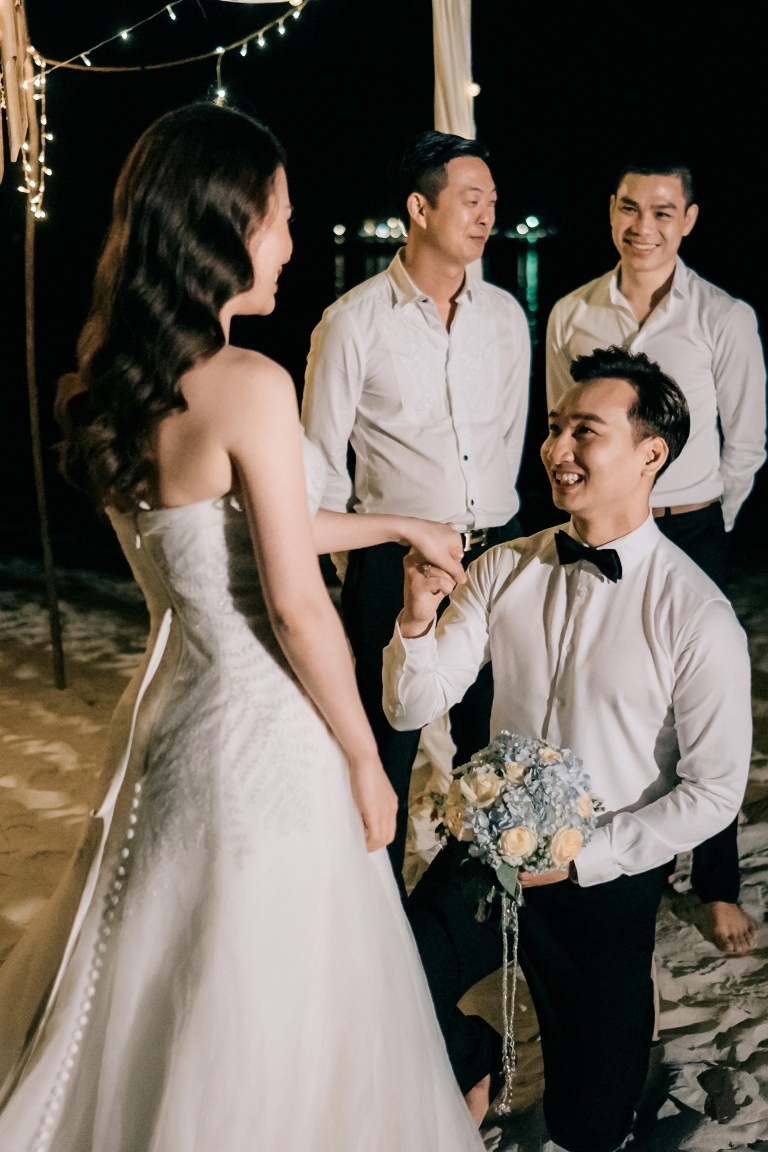 Đám cưới của MC Thành Trung và vợ 9X ảnh 2 Dam cuoi cua MC Thanh Trung va vo 9X anh 2