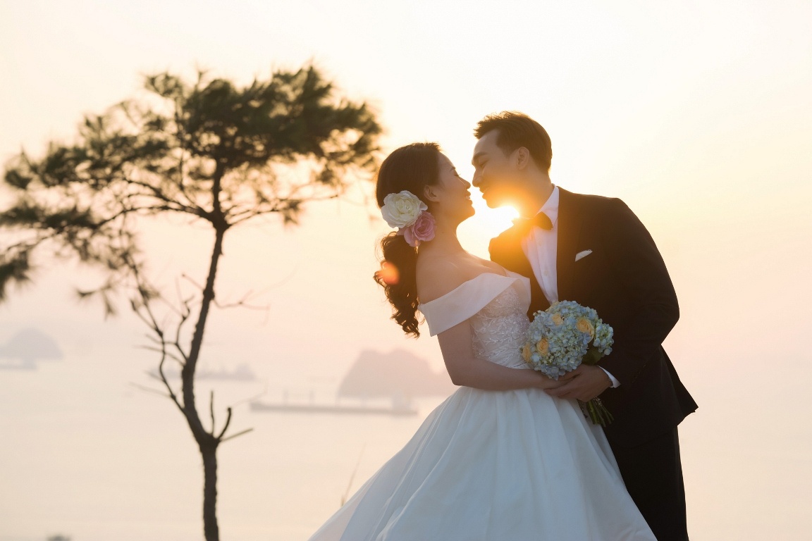 Đám cưới của MC Thành Trung và vợ 9X ảnh 4 Dam cuoi cua MC Thanh Trung va vo 9X anh 4