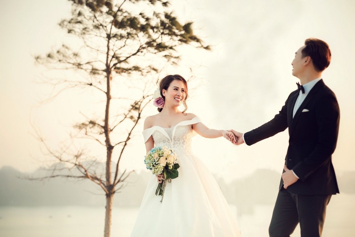 Đám cưới của MC Thành Trung và vợ 9X ảnh 5 Dam cuoi cua MC Thanh Trung va vo 9X anh 5