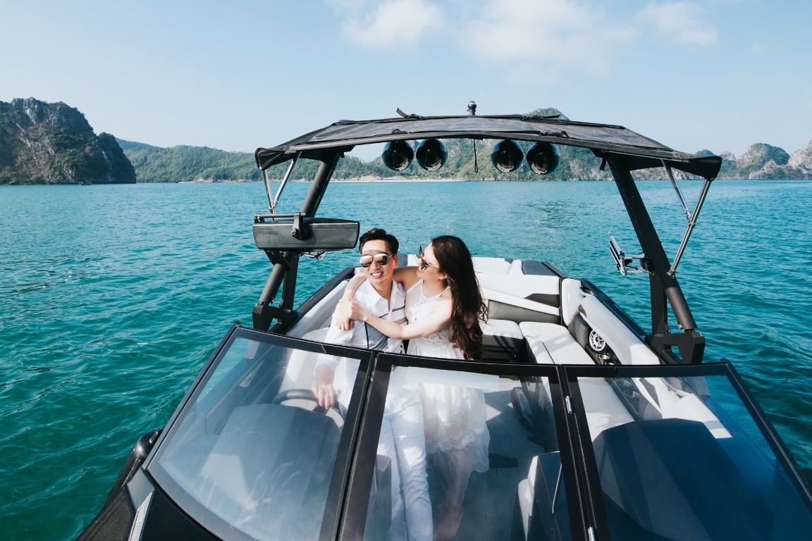 Đám cưới của MC Thành Trung và vợ 9X ảnh 9 Dam cuoi cua MC Thanh Trung va vo 9X anh 9