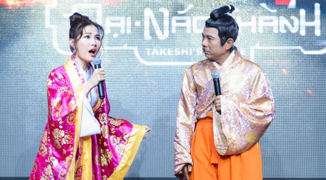 Nghe si Trung Dan, Diem My 9X 'dim hang' Tran Thanh o hop bao hinh anh