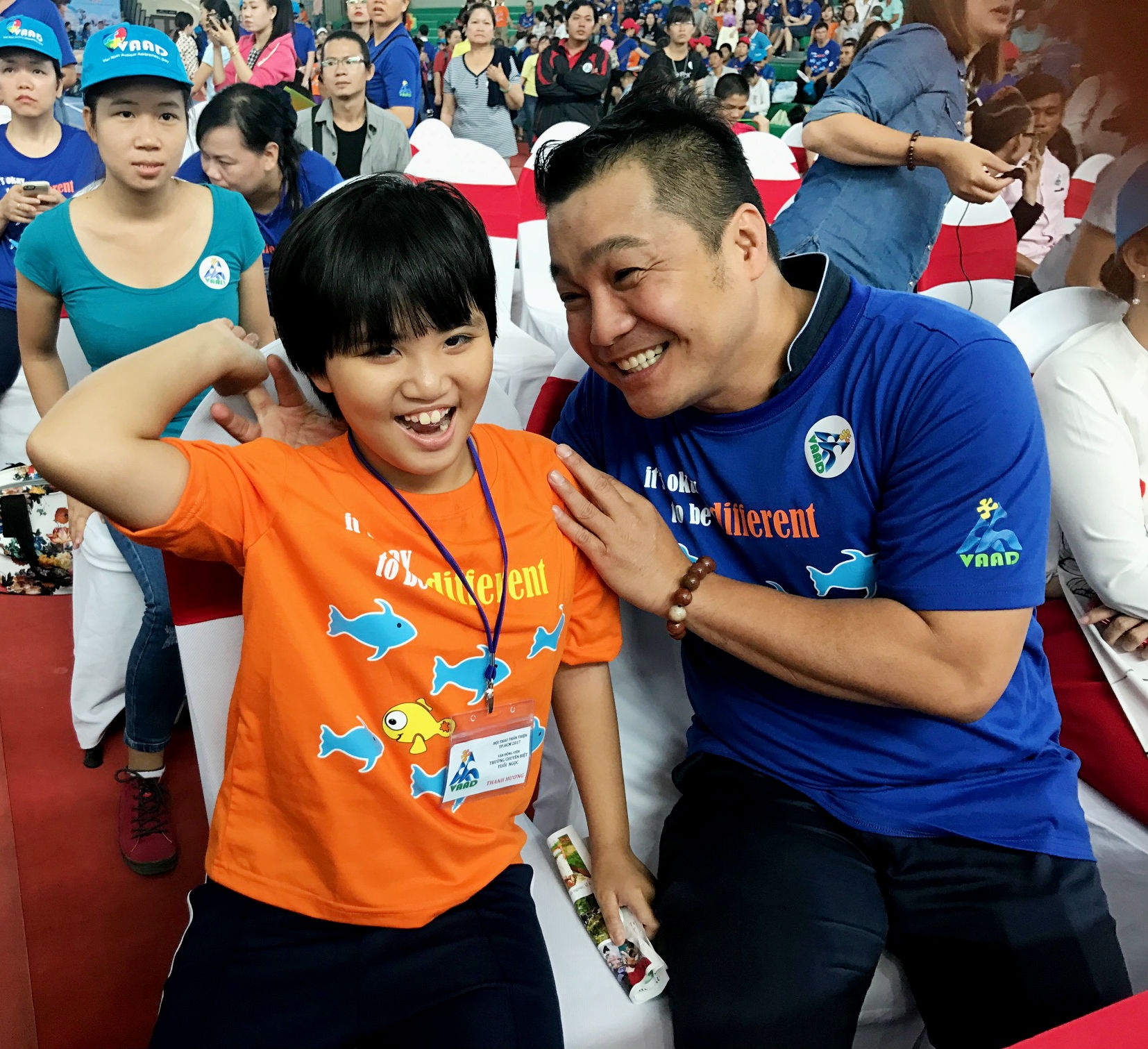 Ngày hội nhận thức bệnh tự kỷ ảnh 1 Ngay hoi nhan thuc benh tu ky anh 1